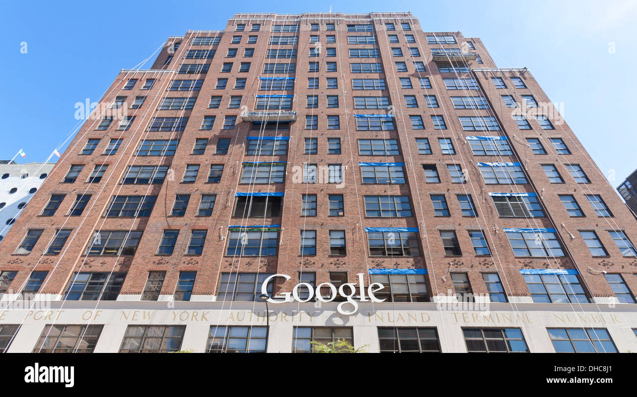 A Google Headquarters Building In Manhattan New York City DHC8J1 