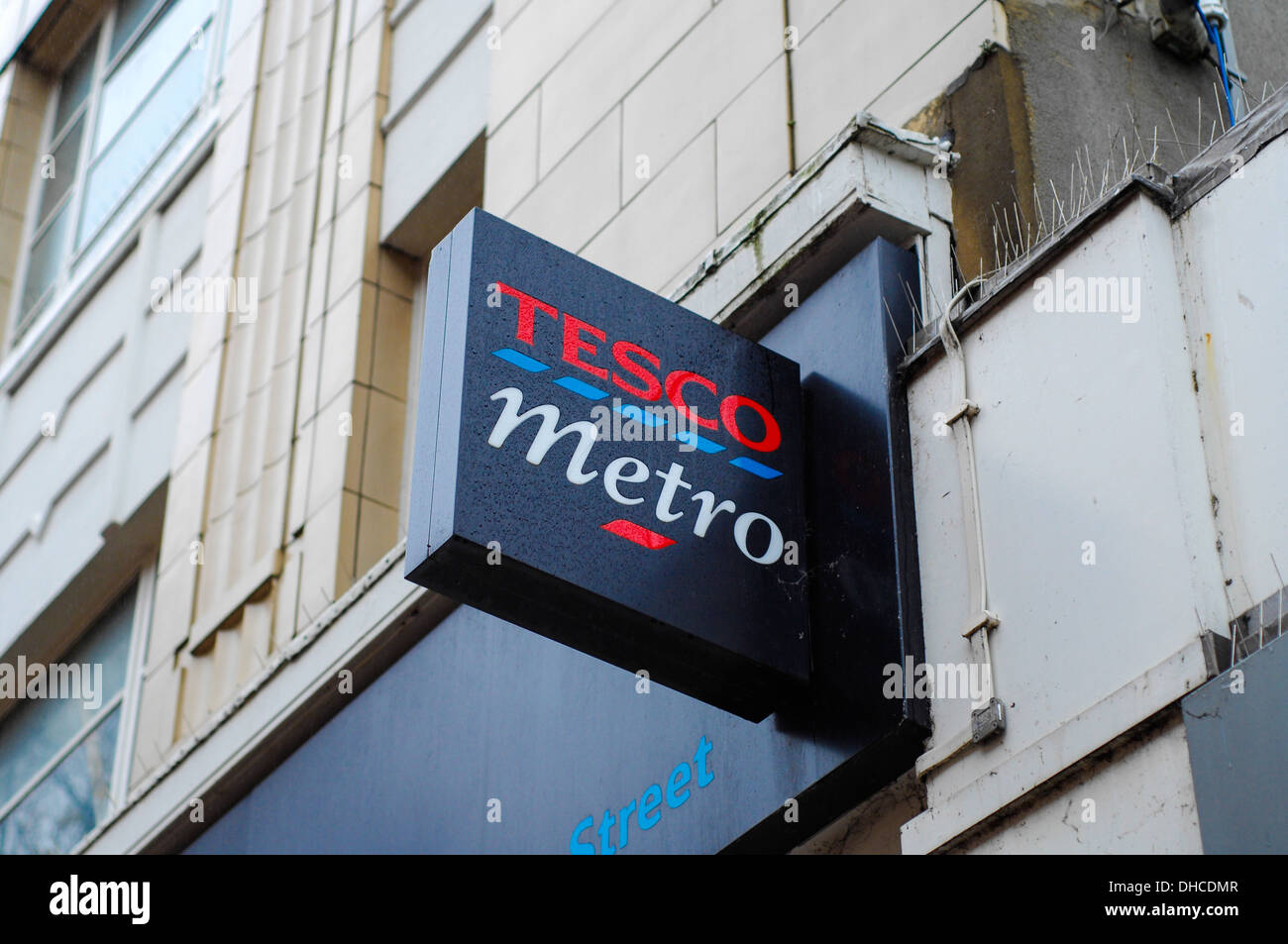 Tesco Metro store Northampton Stock Photo Alamy