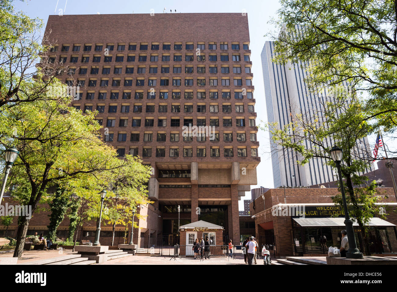 New York City Police Headquarters, Visitors Entrance, One Police Plaza