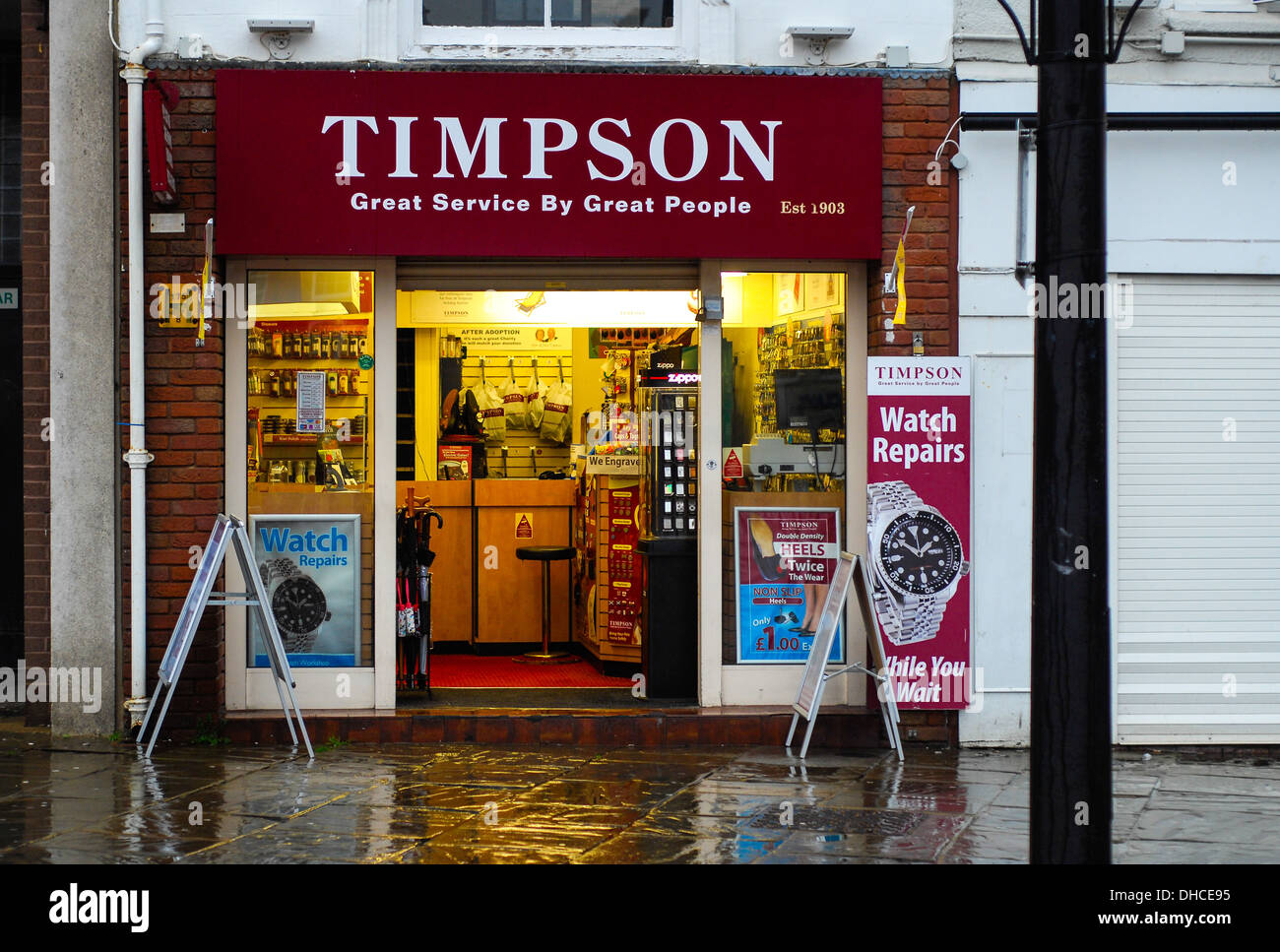 Timpson Shoe High Resolution Stock 