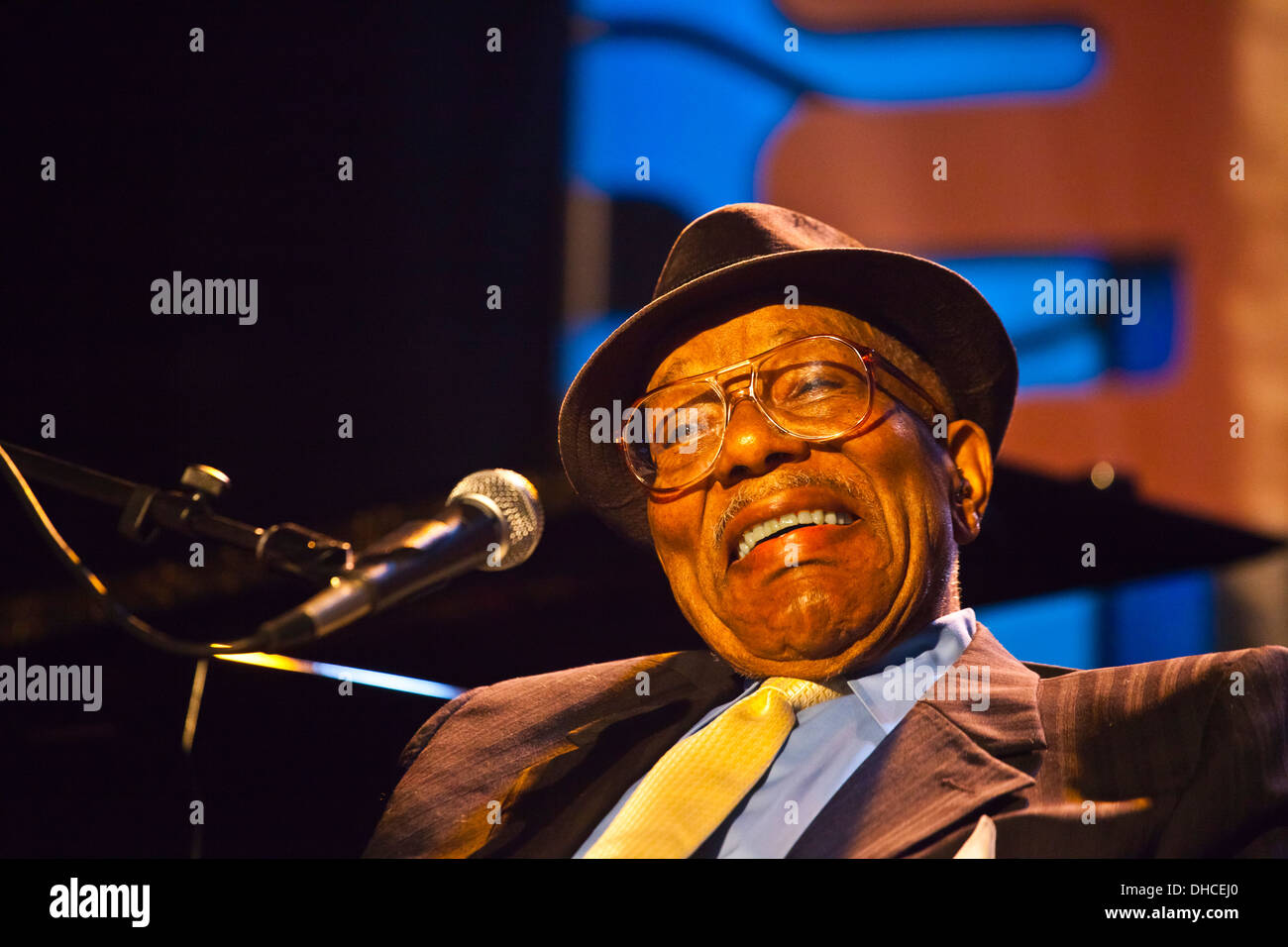 EUGENE WRIGHT participates in a panel discussion on DAVE BRUBECK at the ...