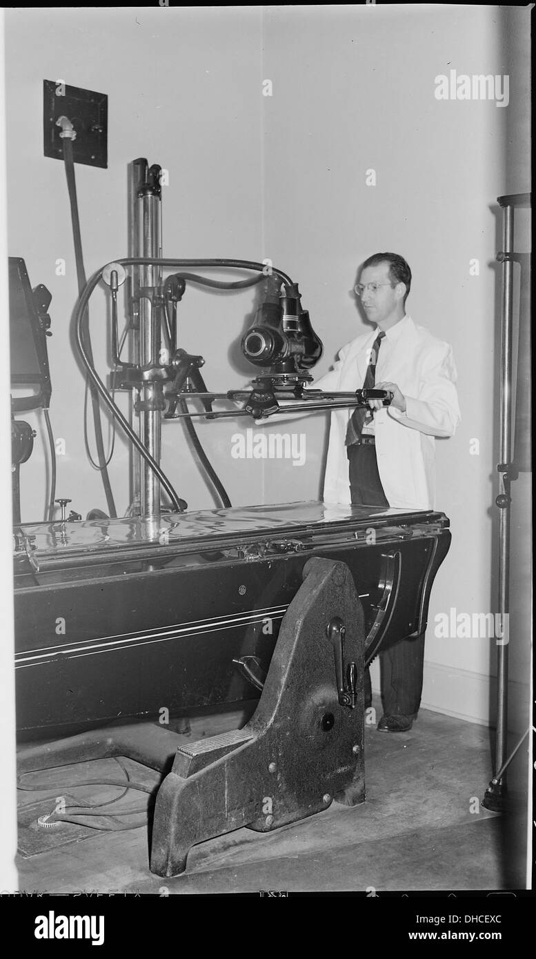 At the Inland Steel Company’s Wheelwright facility, a laboratory ...