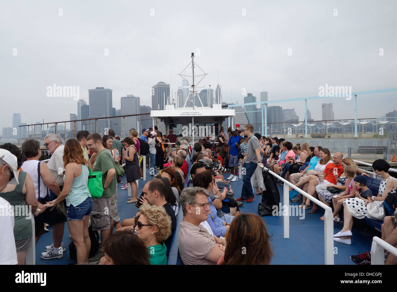 Governors Island ferry in New York City Stock Photo Alamy