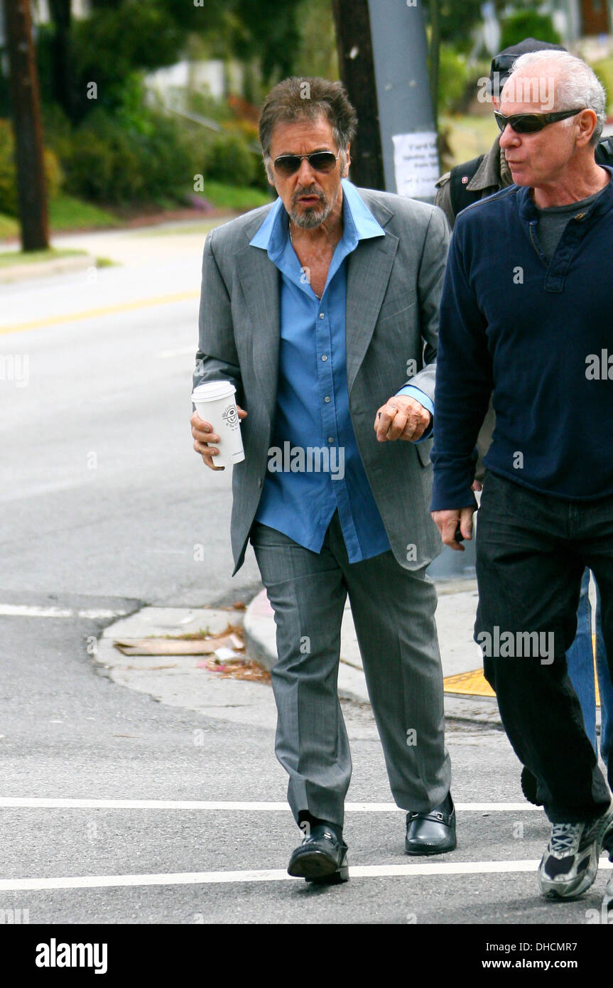 Al Paci on set of comedy 'Stand Up Guys' which tells story of a pair of ...