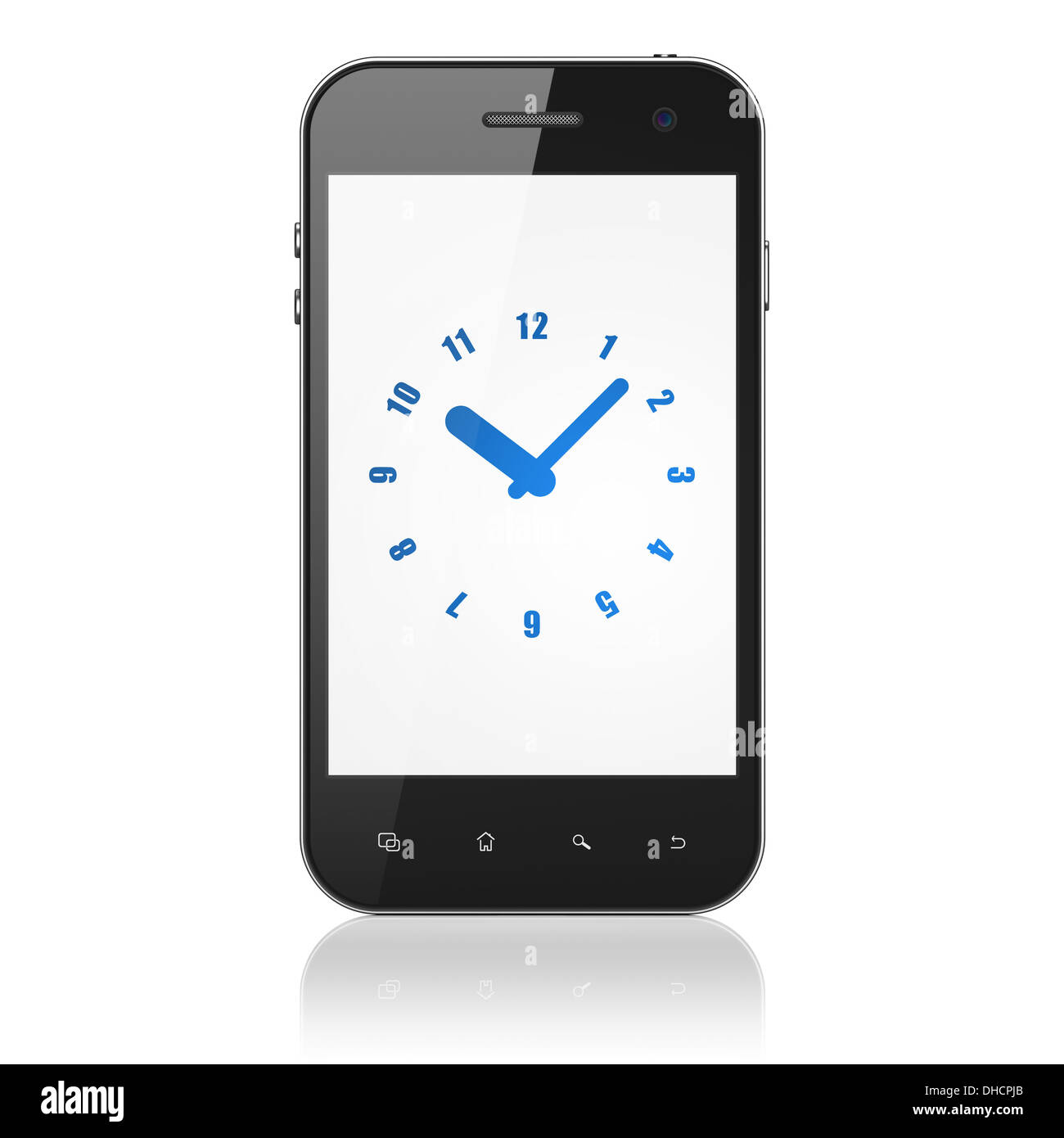 Clock app. Digital clock alarm phone application. Cellphone watch widget  futuristic vector user interfaces. App ui clock mobile, time and date  illustration Stock Vector Image & Art - Alamy