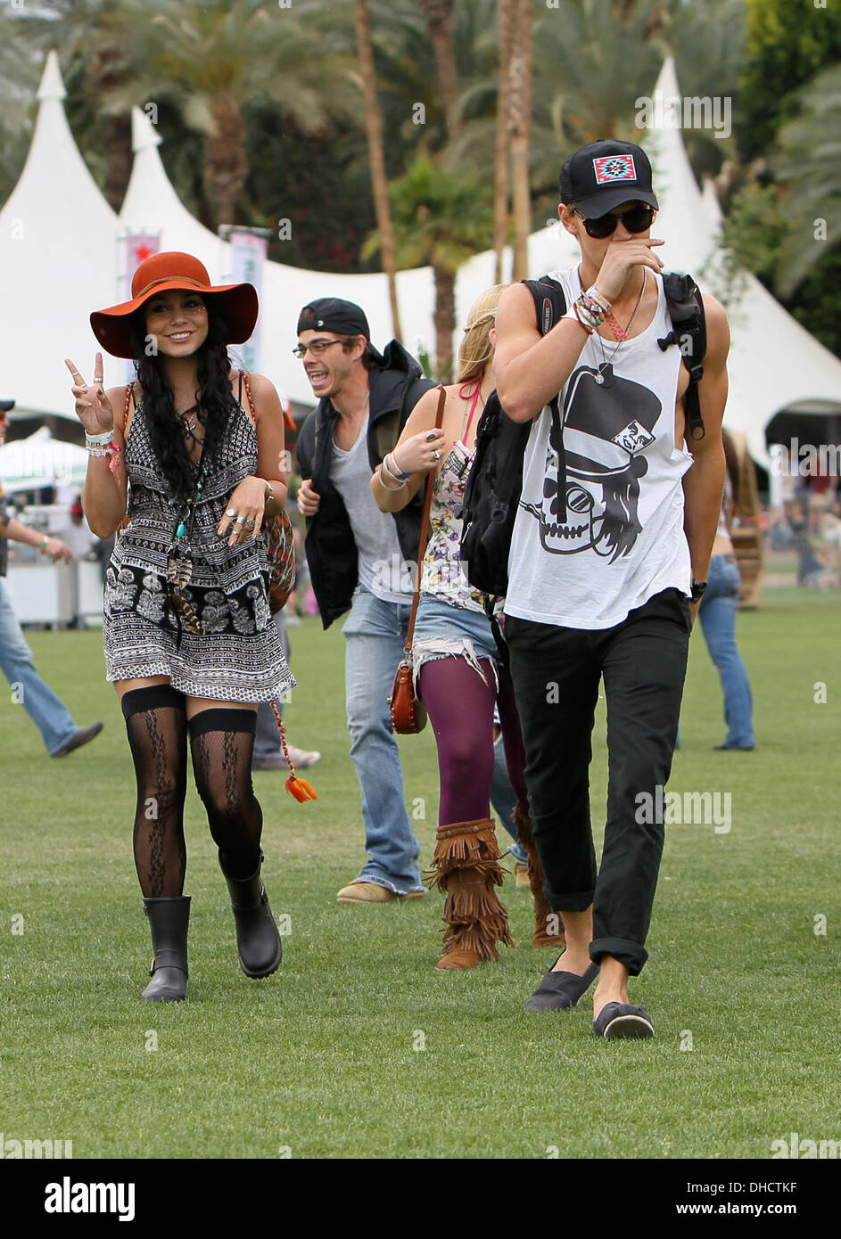 Vanessa Hudgens and boyfriend Austin Butler Celebrities at 2012