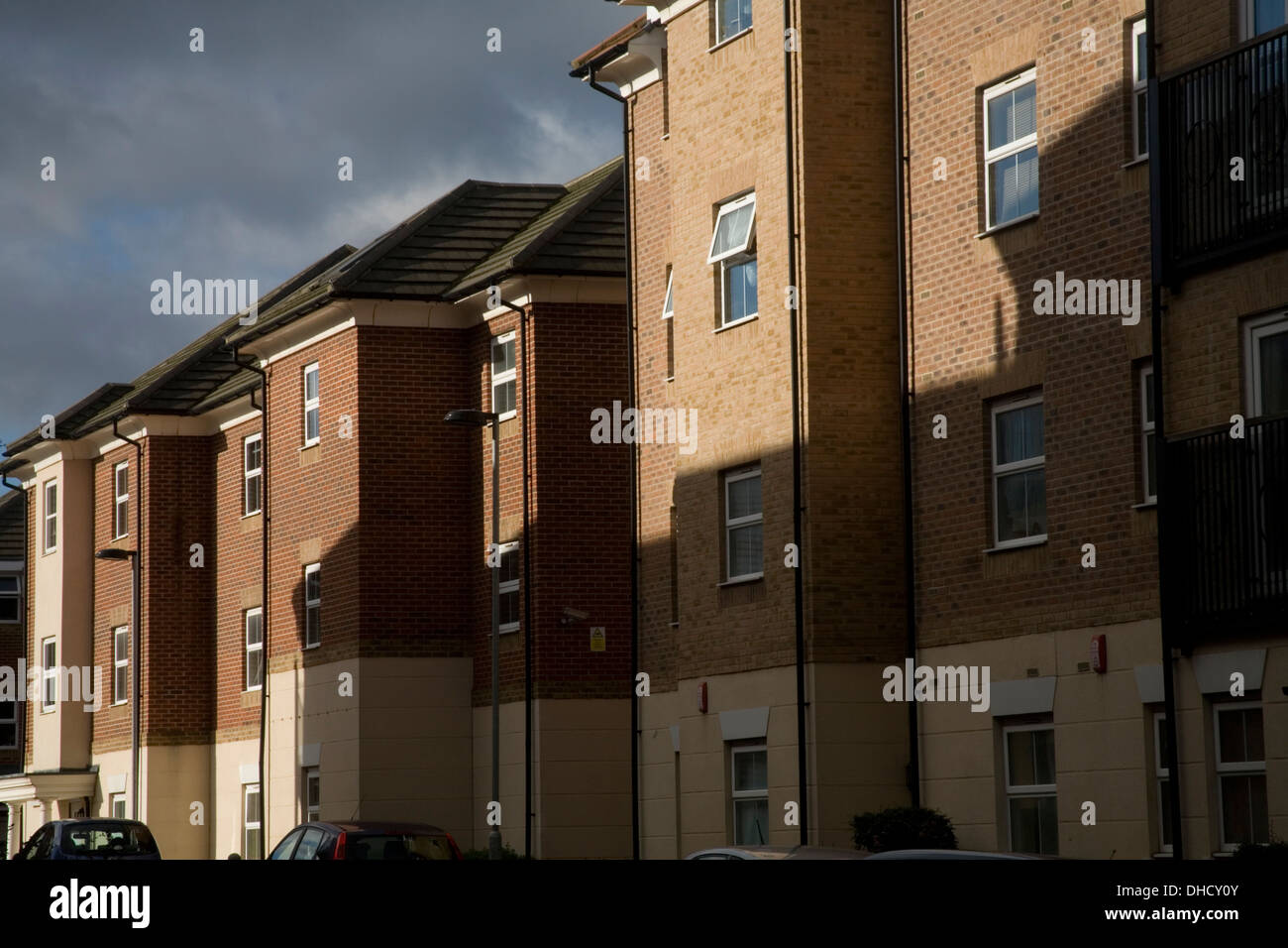 New affordable energy efficient homes in London Stock Photo Alamy