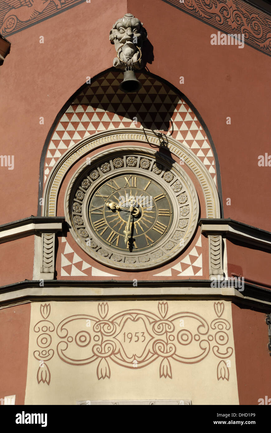 Clock on the house hires stock photography and images Alamy