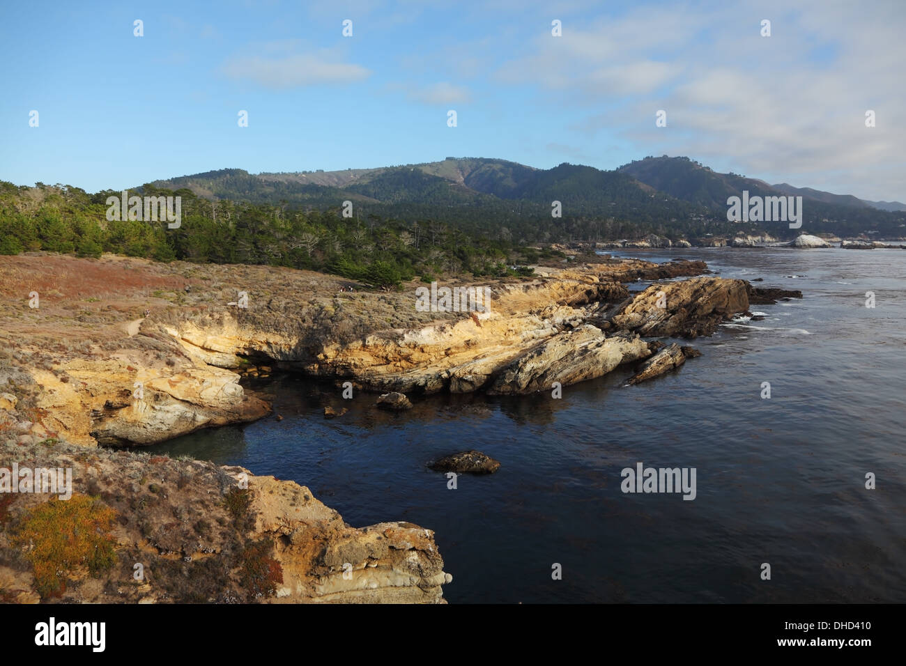Reserve Point Lobos on the California Stock Photo