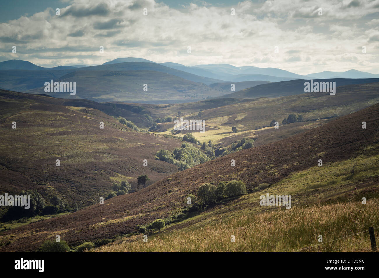 Great Britain, Scotland, landscape at Invernessshire Stock Photo