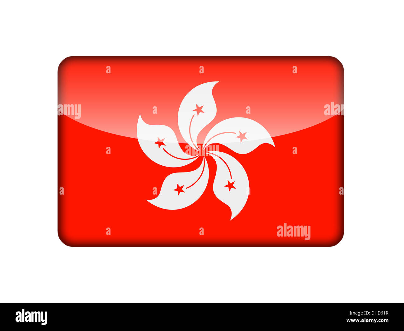 The Hong Kong flag Stock Photo - Alamy
