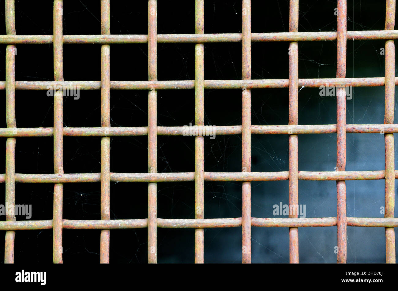 rusty lattice Stock Photo