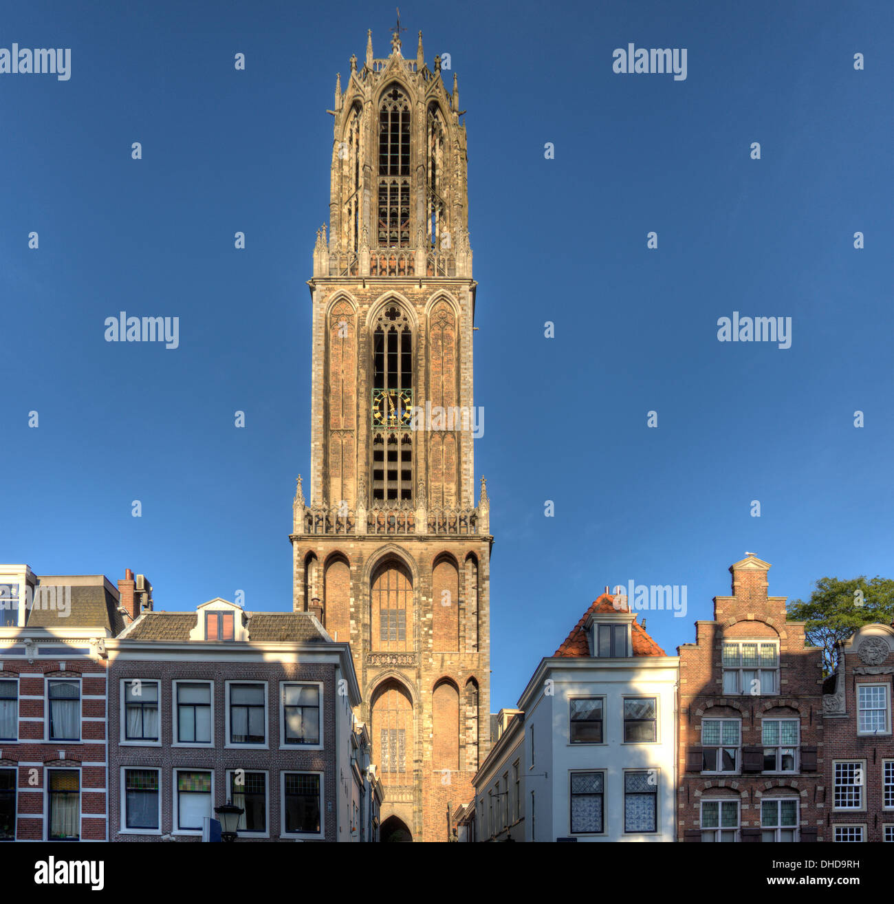 The famous Dom tower in Utrecht, Netherlands. Stock Photo