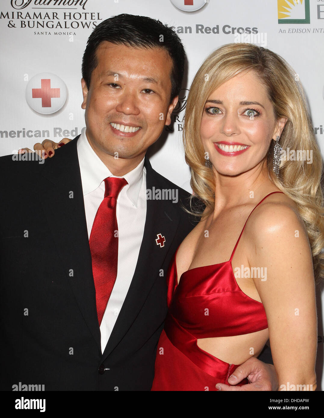 Jack Truong Christina Moore American - Jack Truong Christina Moore American Red Cross Annual Red Tie Affair DHDAPW 