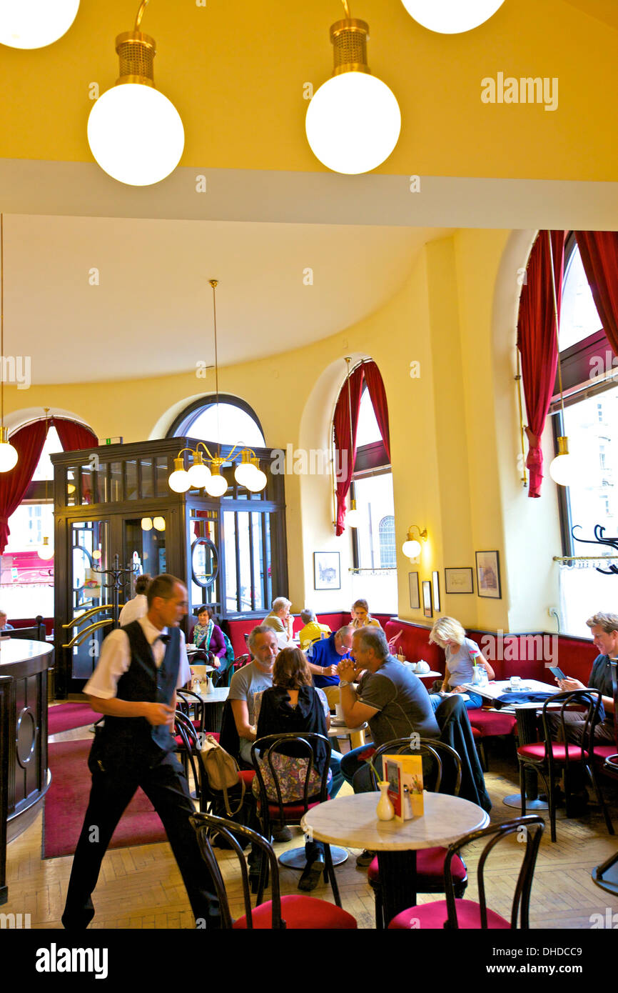 Cafe Griensteidl, Vienna, Austria, Europe Stock Photo