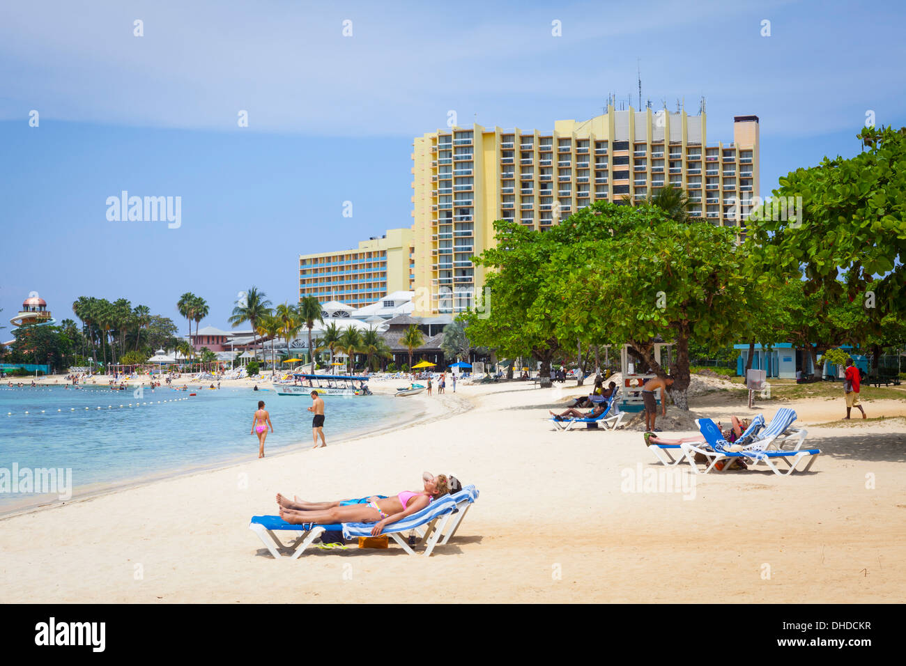 Turtle Bay, Ocho Rios, Jamaica, West Indies, Caribbean, Central America Stock Photo