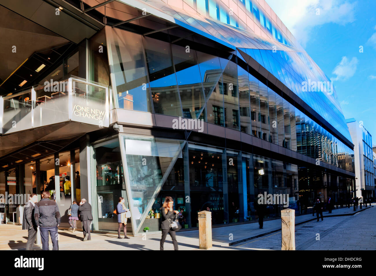 One New Change Shopping Centre, Cheapside, London, England Stock Photo