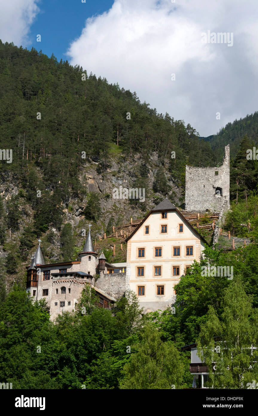 Fernsteinsee Castle, approaching Ferne Pass, Austria, Europe Stock Photo