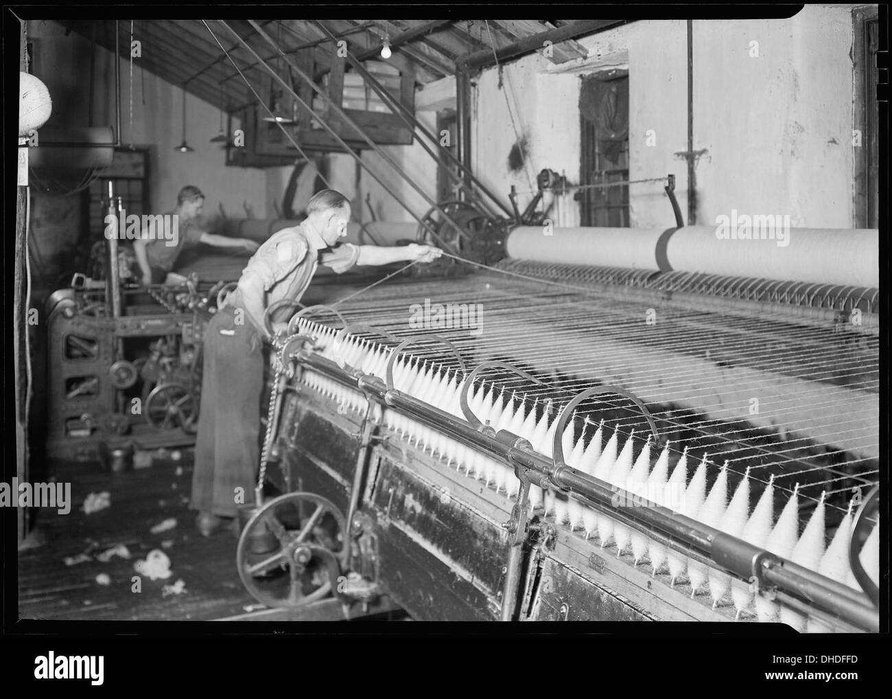 Philadelphia, Pennsylvania - Rugs. Hardwick and Magee Co. (Man pulling ...