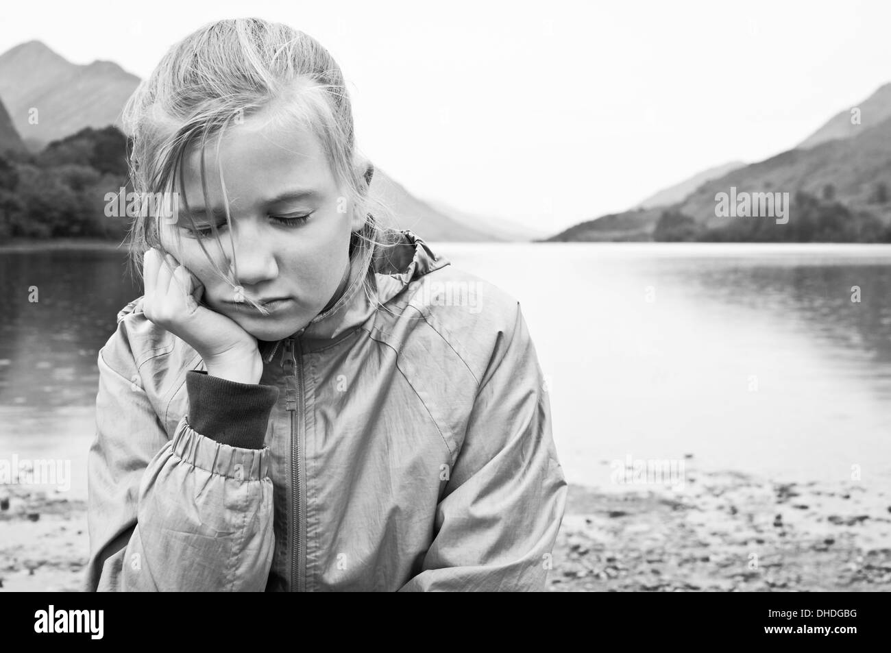 Sad child Stock Photo