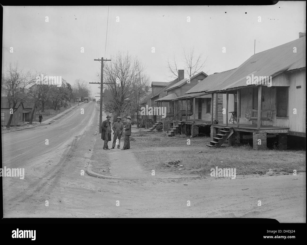 High Point, North Carolina Housing. Homes of colored workers in High