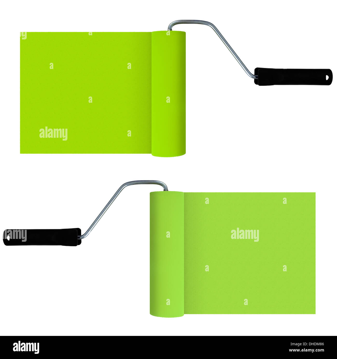 DIY kit paint rollers Stock Photo Alamy