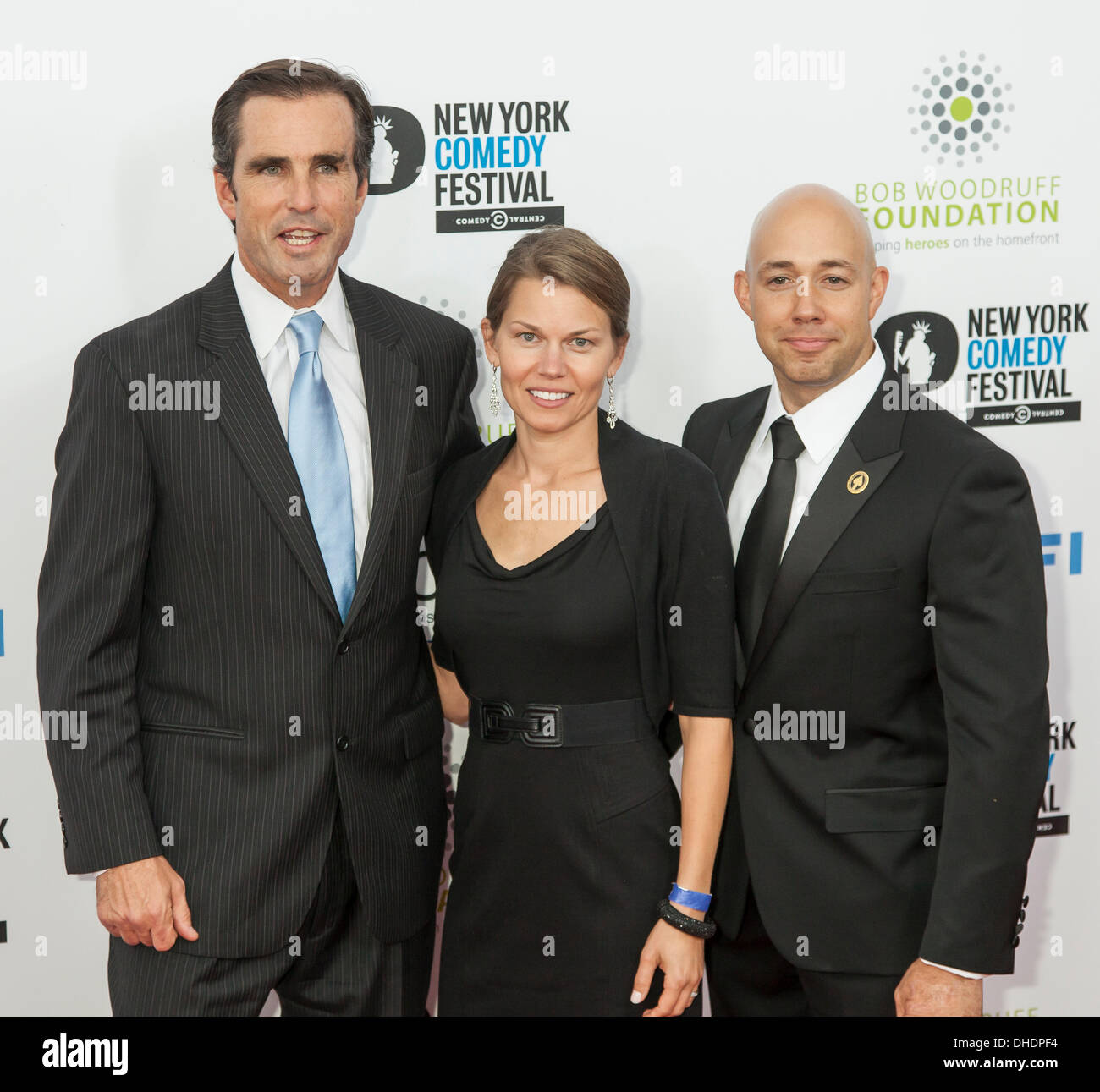NEW YORK, NY NOVEMBER 06 Sergeant Brian Mast, Brianna Mast and Bob