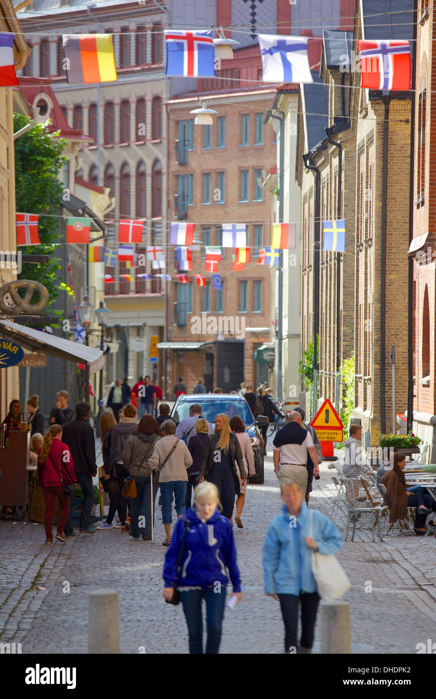 Haga District, Gothenburg, Sweden, Scandinavia, Europe Stock Photo
