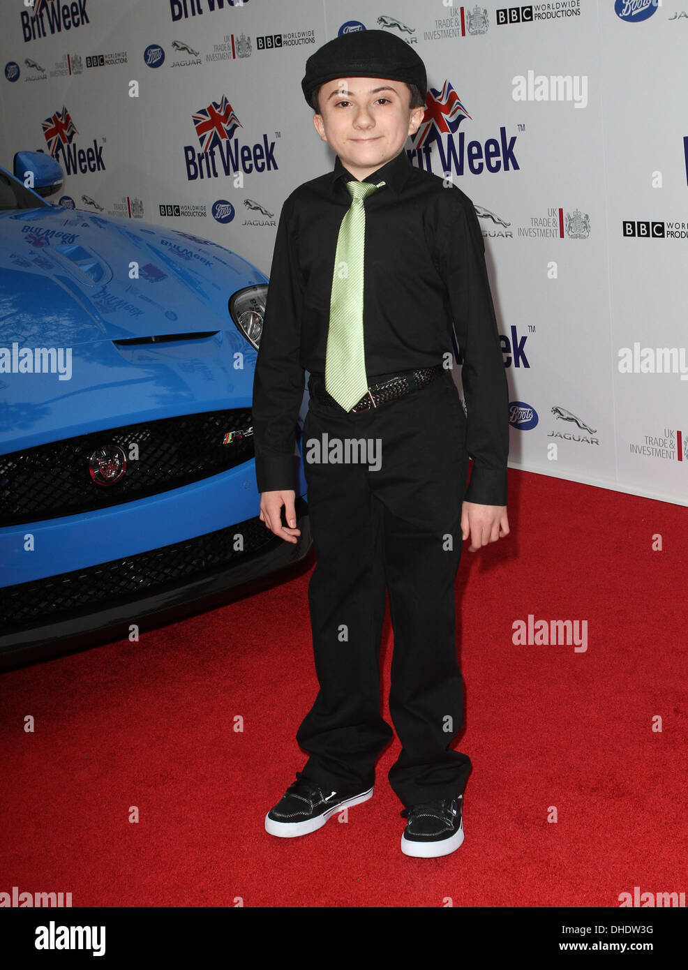 Atticus Shaffer BritWeek Los Angeles Red Carpet Launch Party held at a ...