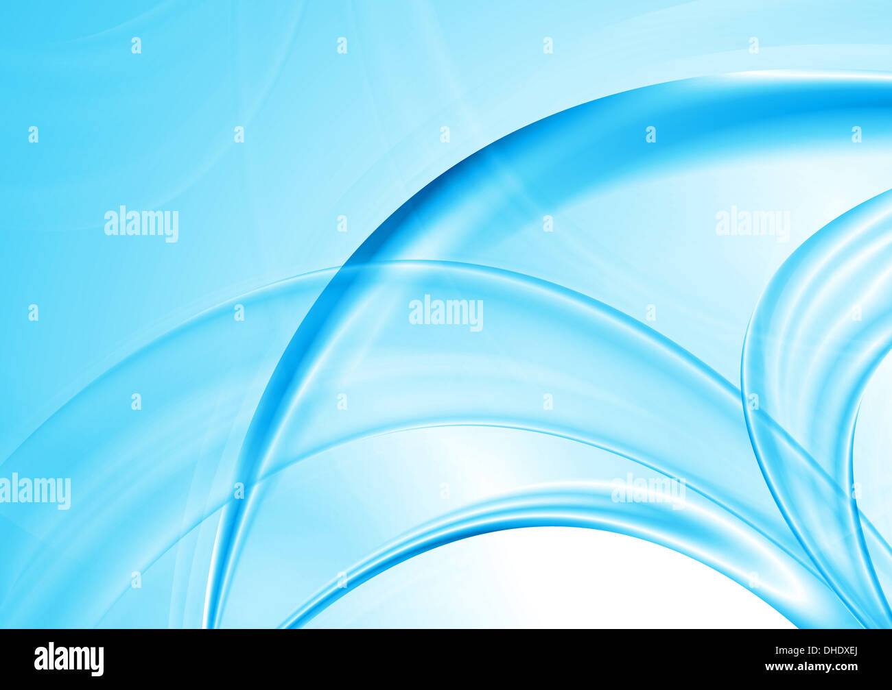 Blue wave background. Eps 10 vector Stock Photo - Alamy