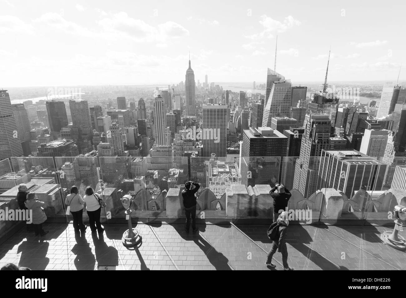 Rockerfeller Black and White Stock Photos & Images - Alamy