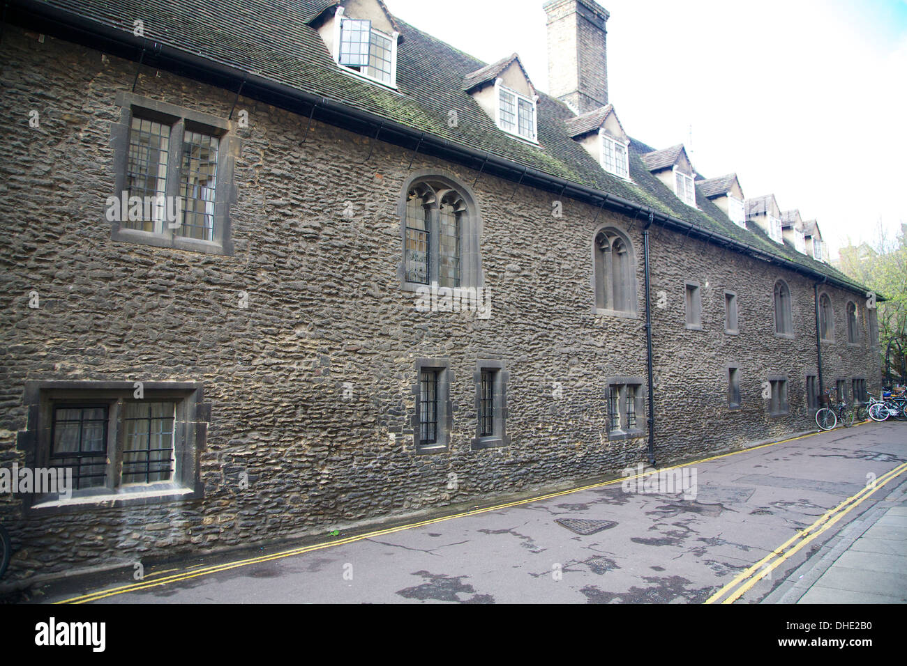 Rear of Corpus Christi College, Cambridge Stock Photo