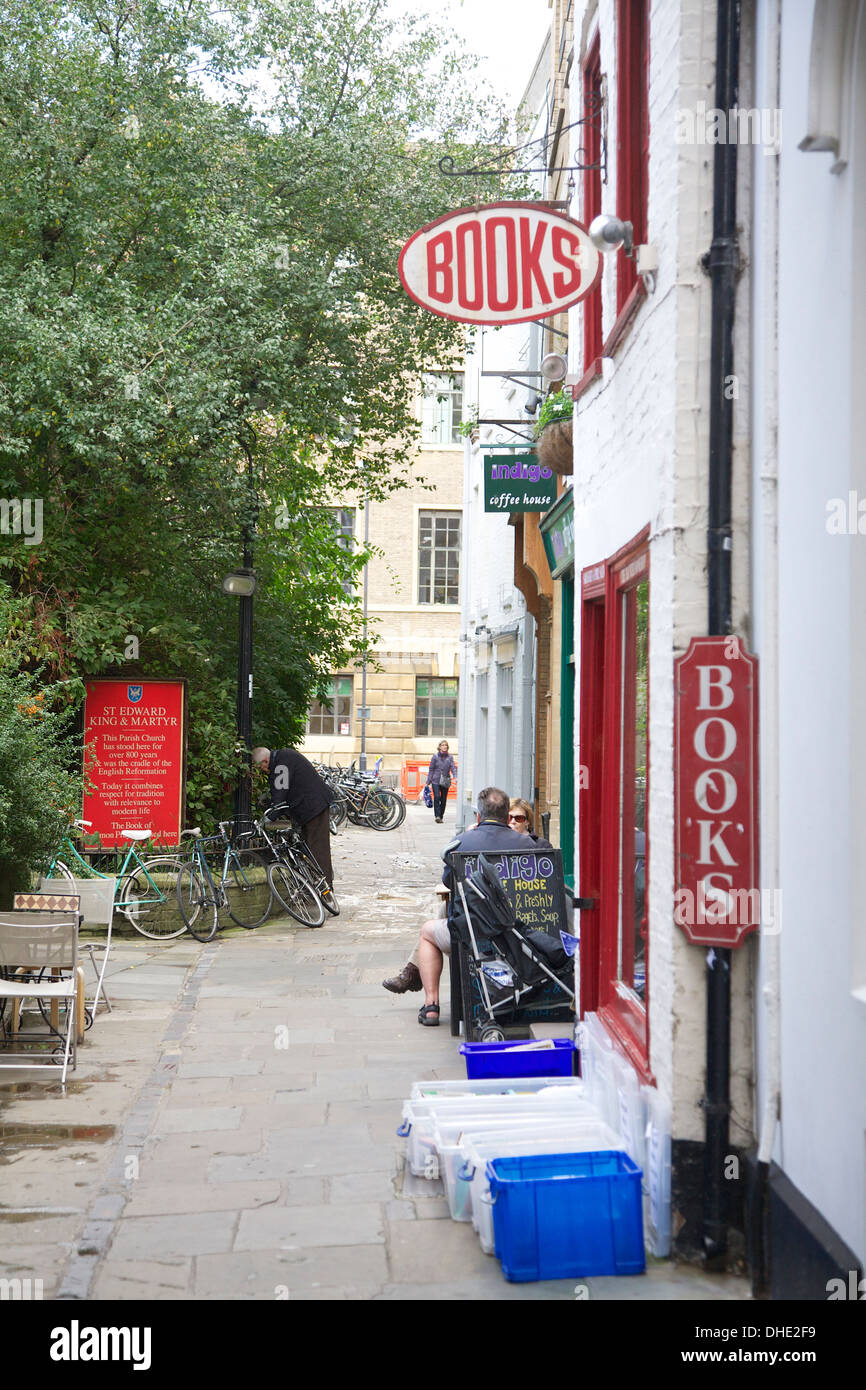 The Haunted Bookshop Cambridge Stock Photo Alamy