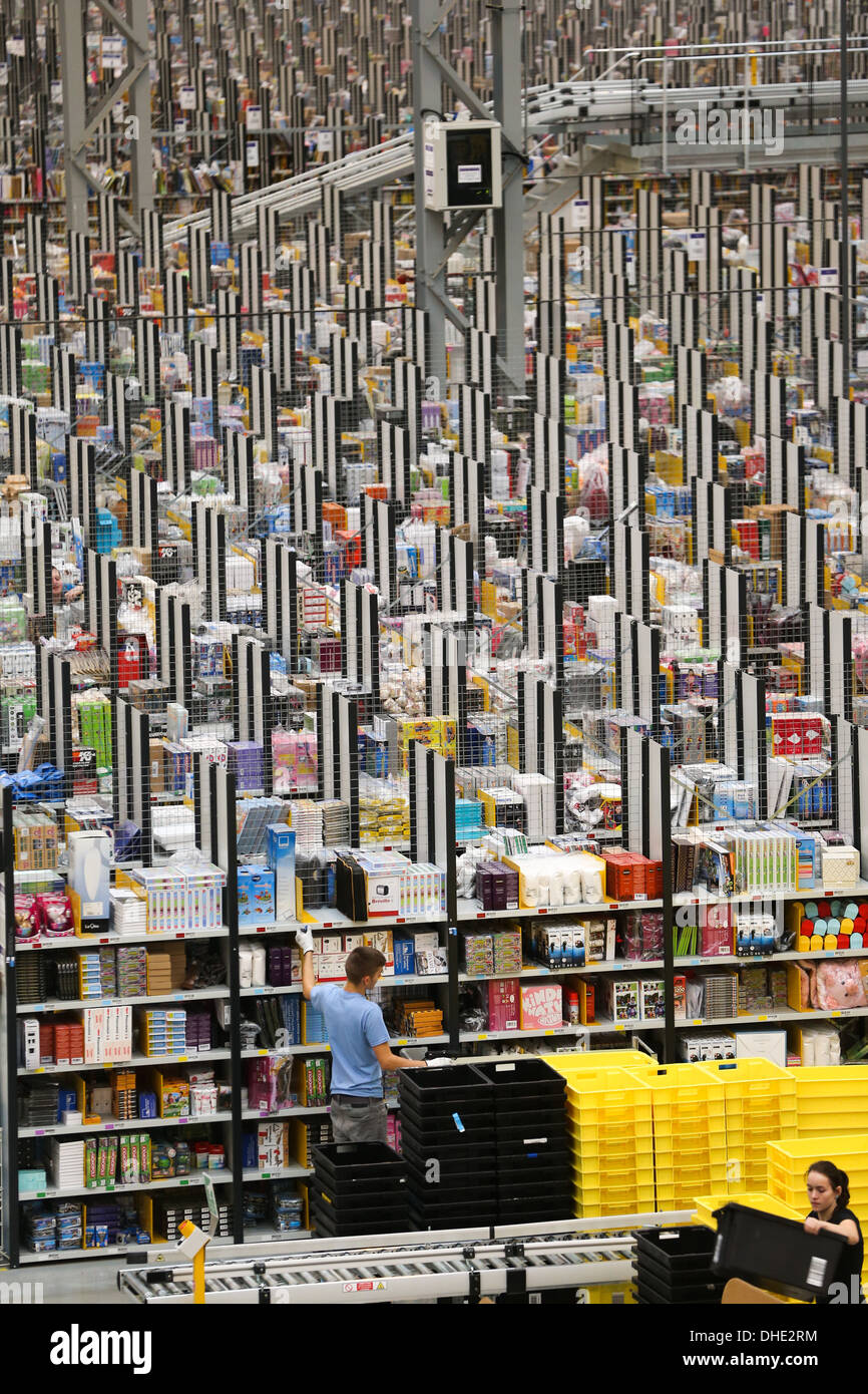 Amazon fulfilment centre warehouse in hires stock photography and