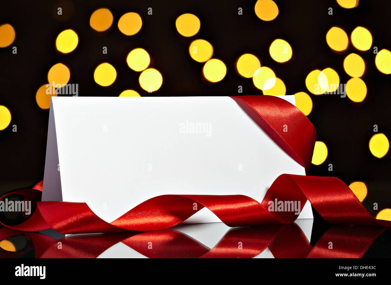 Note Taking Ribbon note with ribbon Stock Photo - Alamy