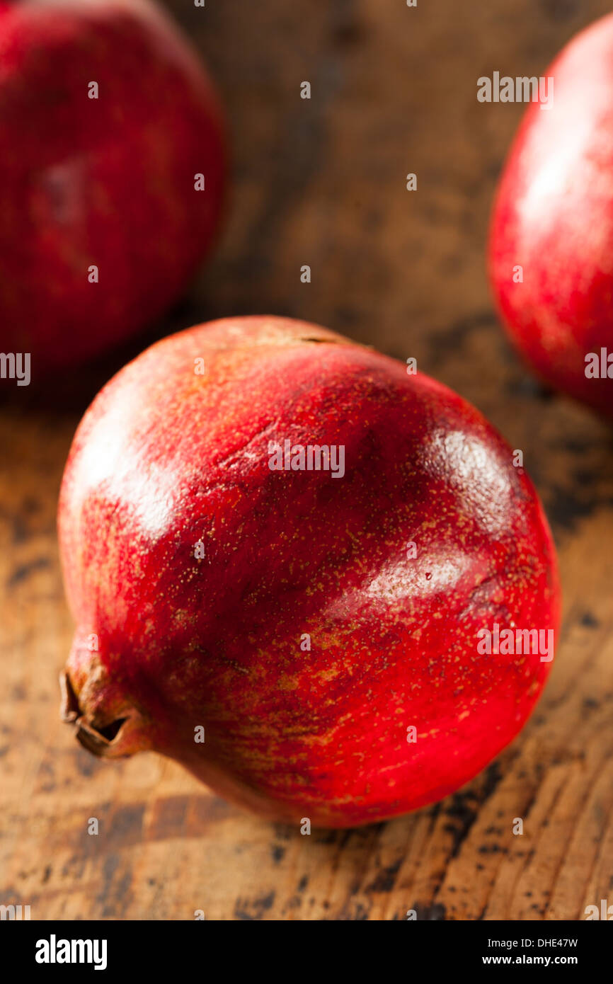 Group cut red pomegranates hi-res stock photography and images - Alamy