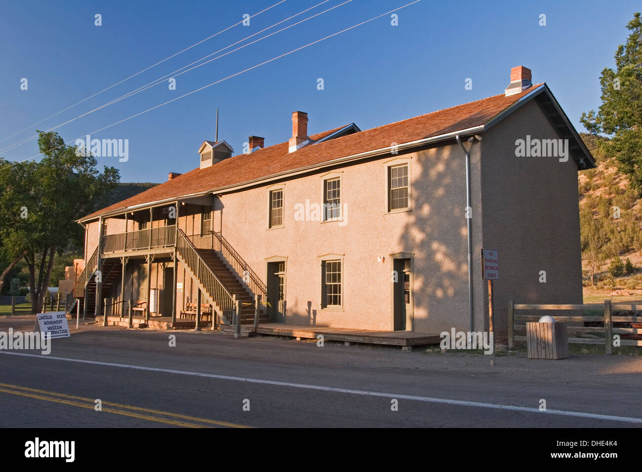 Historic courthouse in Lincoln, New Mexico USA Stock Photo Alamy