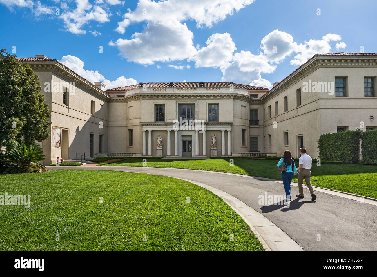 The magnificent Huntington Art Gallery. Stock Photo