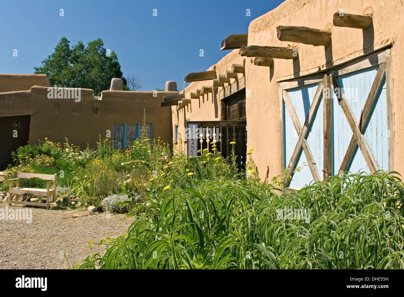 Blumenschein Home and Museum, Taos, New Mexico USA Stock Photo Alamy