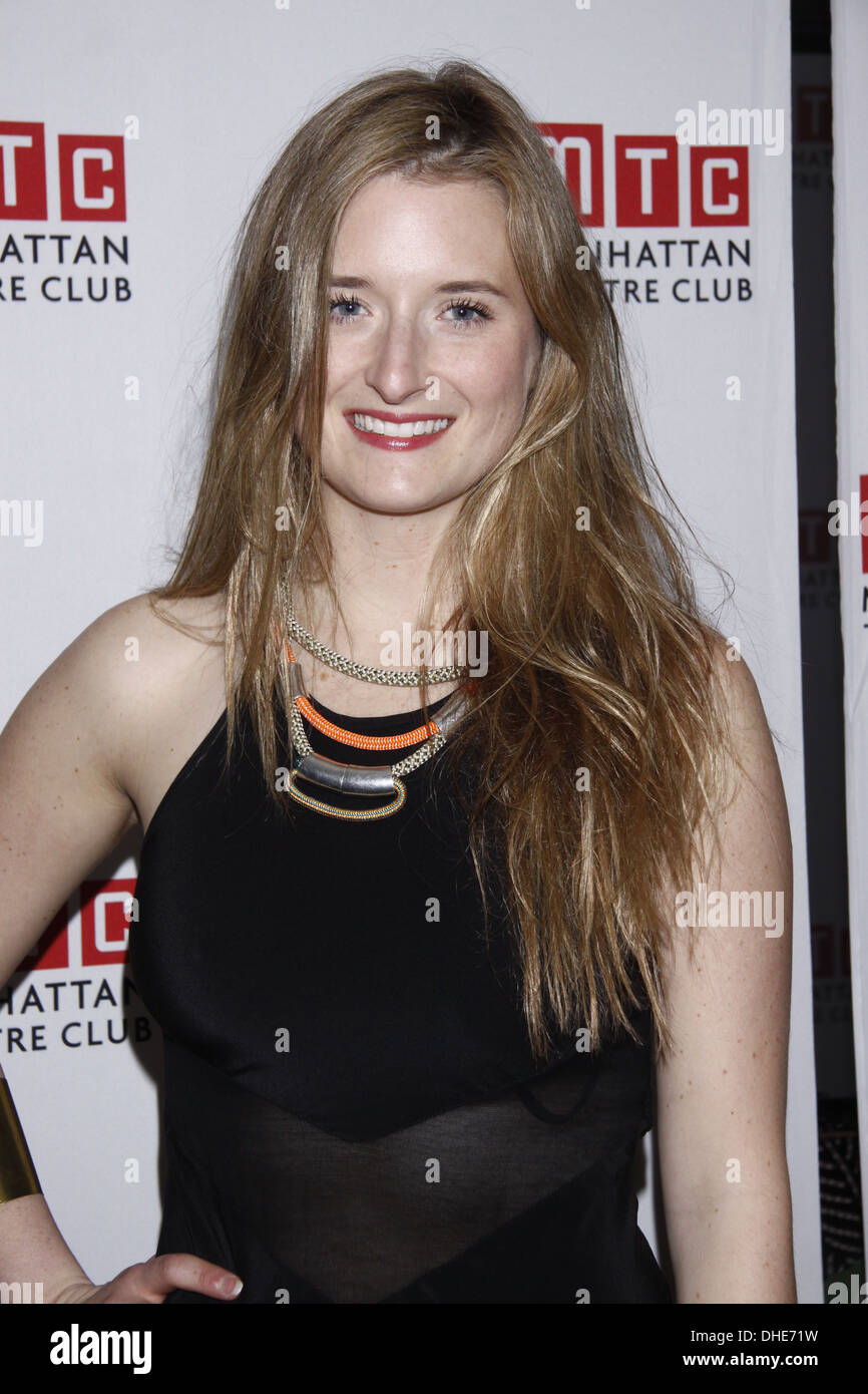 Grace Gummer Meryl Streep S Daughter Opening Night After Party For The Mtc Production Of The Columnist Held At The Stock Photo Alamy