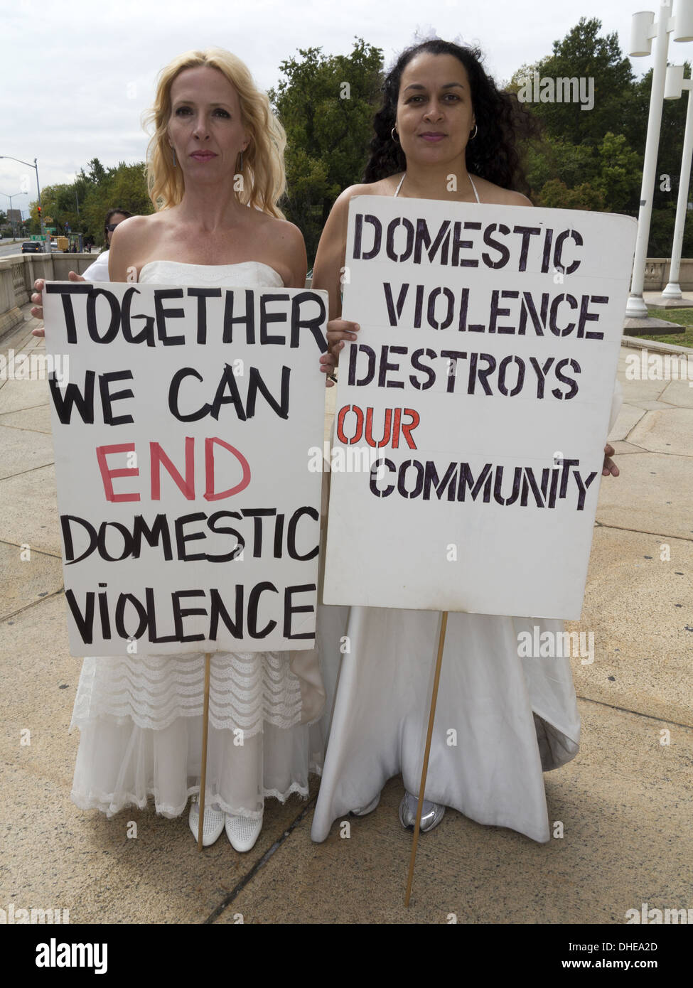 Brides march domestic violence hi-res stock photography and images - Alamy