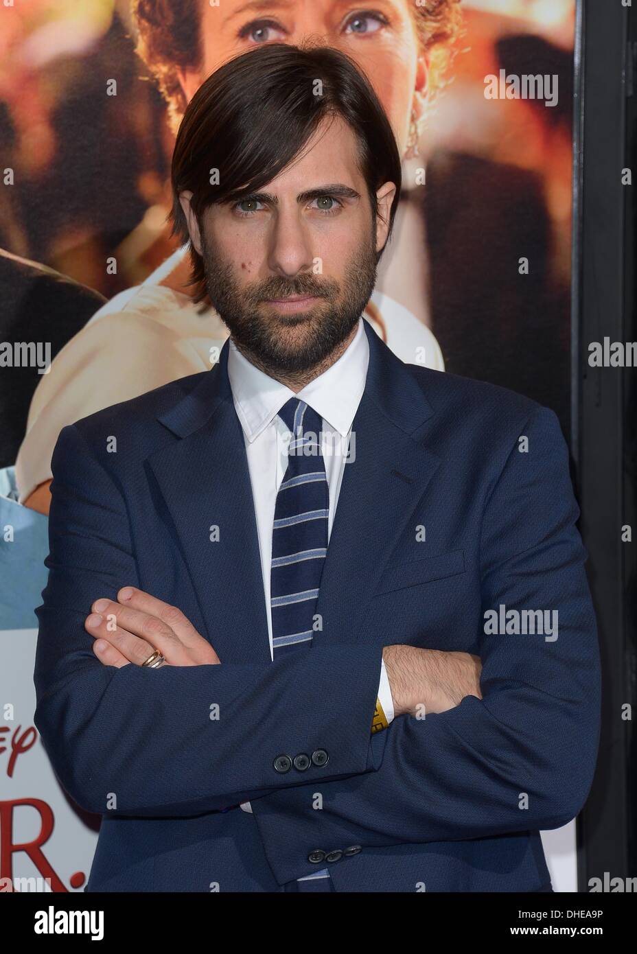 Los Angeles, USA. 7th November 2013. Jason Schwartzman at the film premiere for Saving Mr Banks at the TCL Chinese Theatre in Hollywood, CA Credit:  Sydney Alford/Alamy Live News Stock Photo