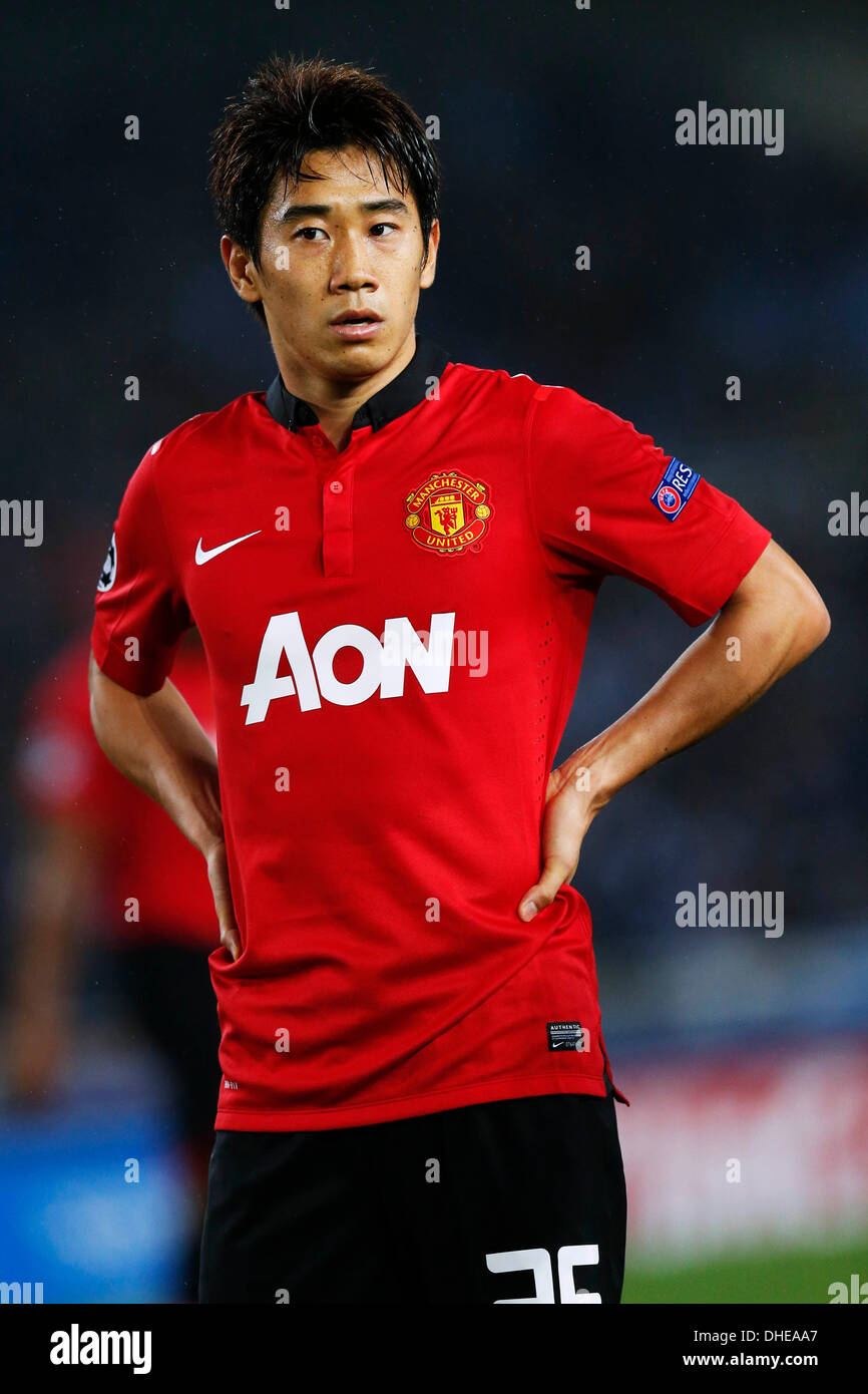 San Sebastian Spain D 5th Nov 2013 Shinji Kagawa Man U San Sebastian Spain D 5th Nov 2013 Shinji Kagawa Man U