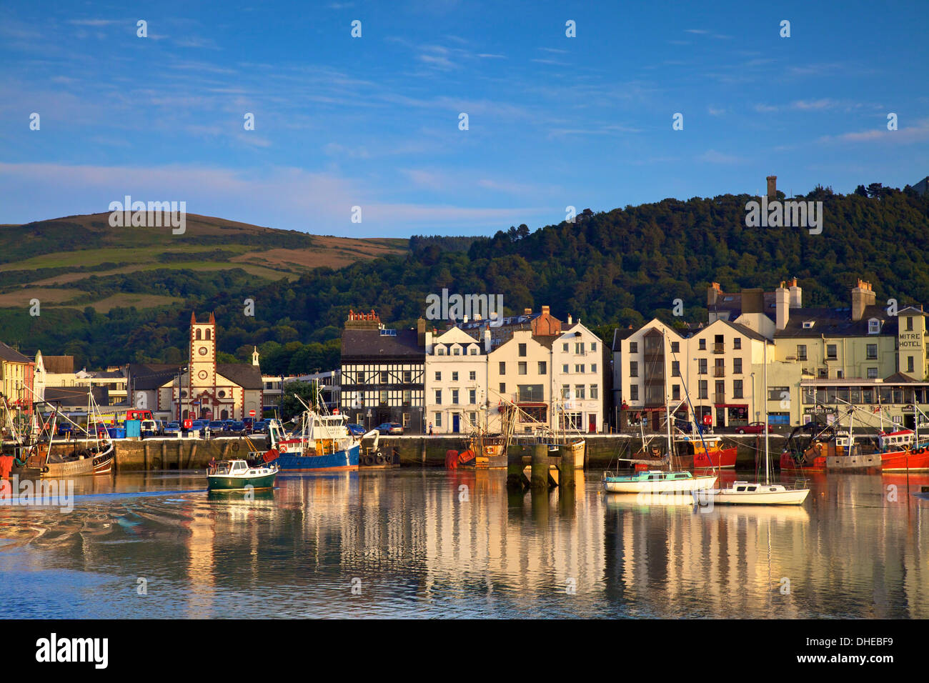 Ramsey Harbour, Ramsey, Isle of Man, Europe Stock Photo Alamy
