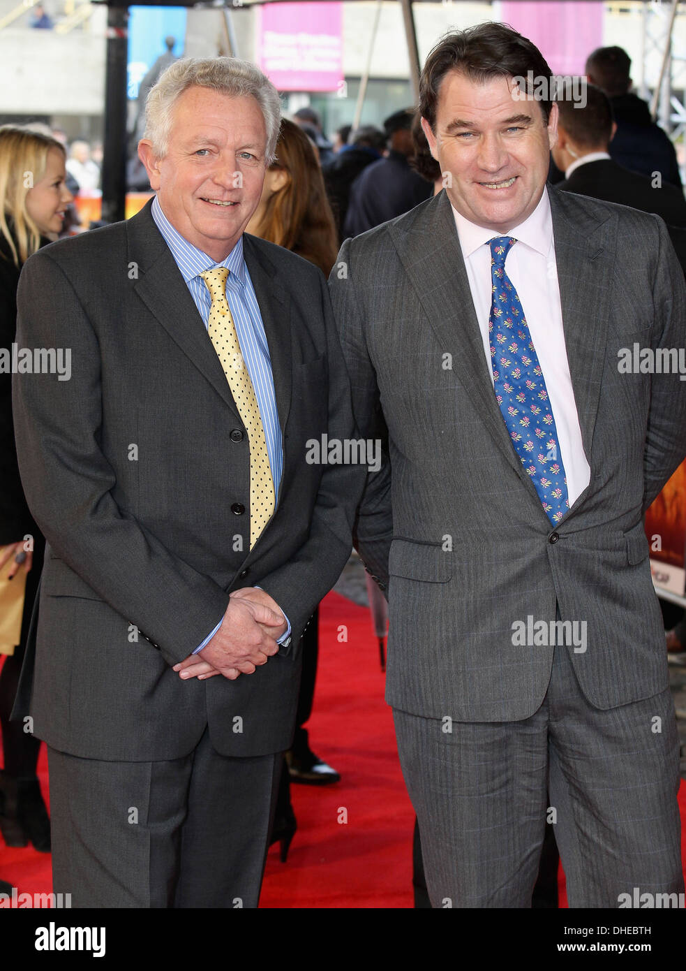 lastair Fothergill and Keith Scholey arriving at premiere of African