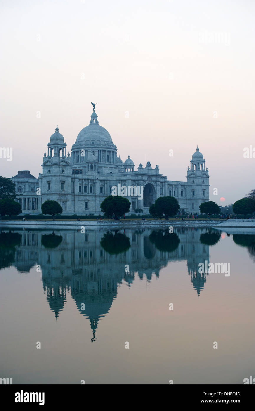 Victoria Memorial, Chowringhee, Kolkata (Calcutta), West Bengal, India, Asia Stock Photo