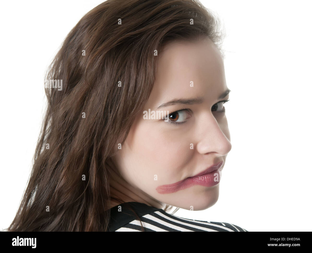 woman with crazy makeup Stock Photo - Alamy