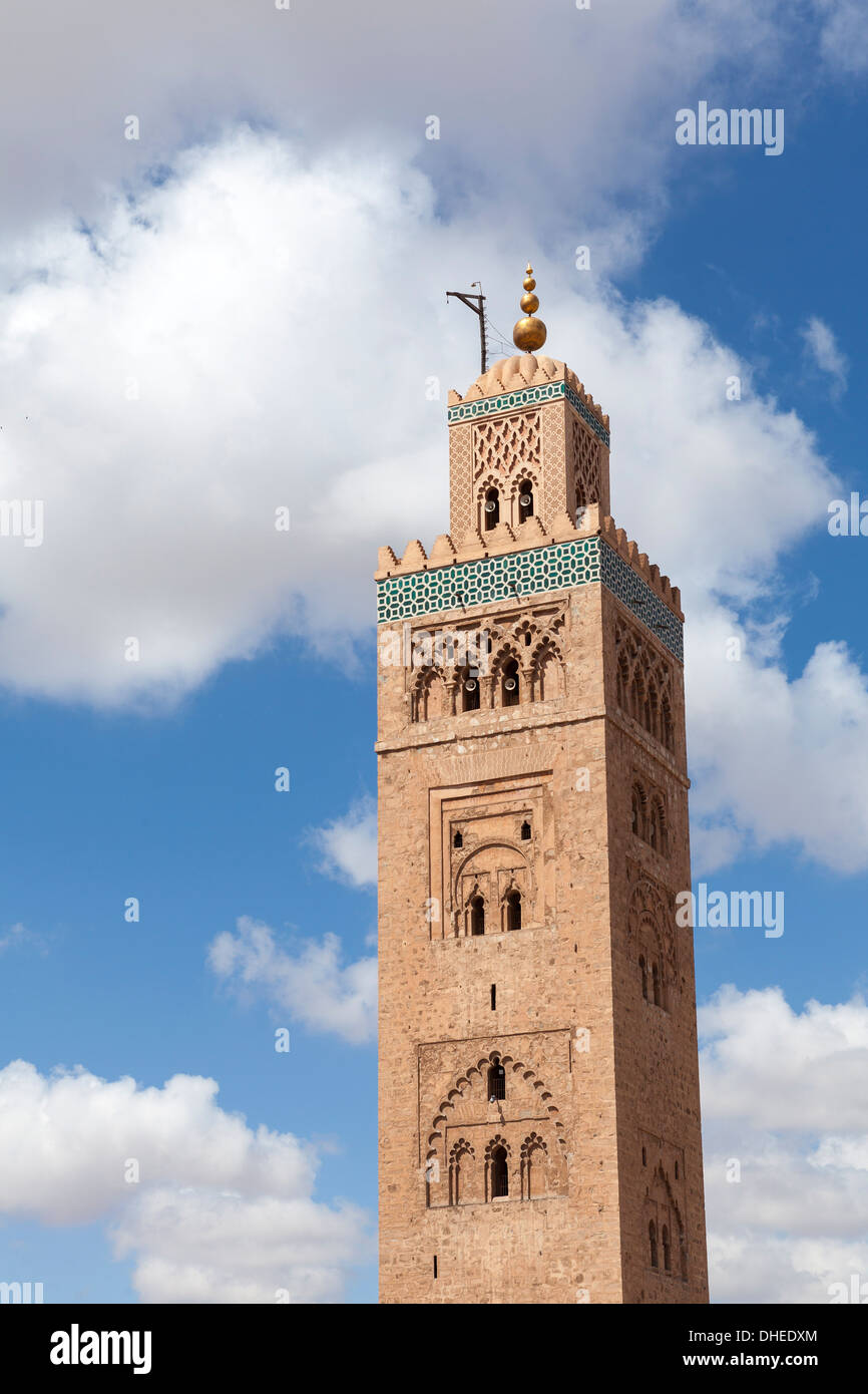 Koutoubia Mosque, Marrakesh, Morocco, North Africa, Africa Stock Photo