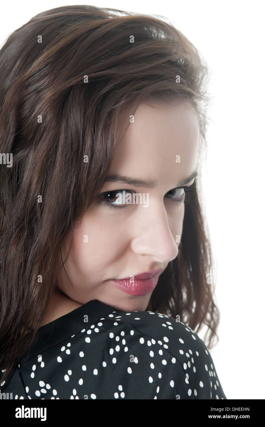 pretty young woman Stock Photo - Alamy