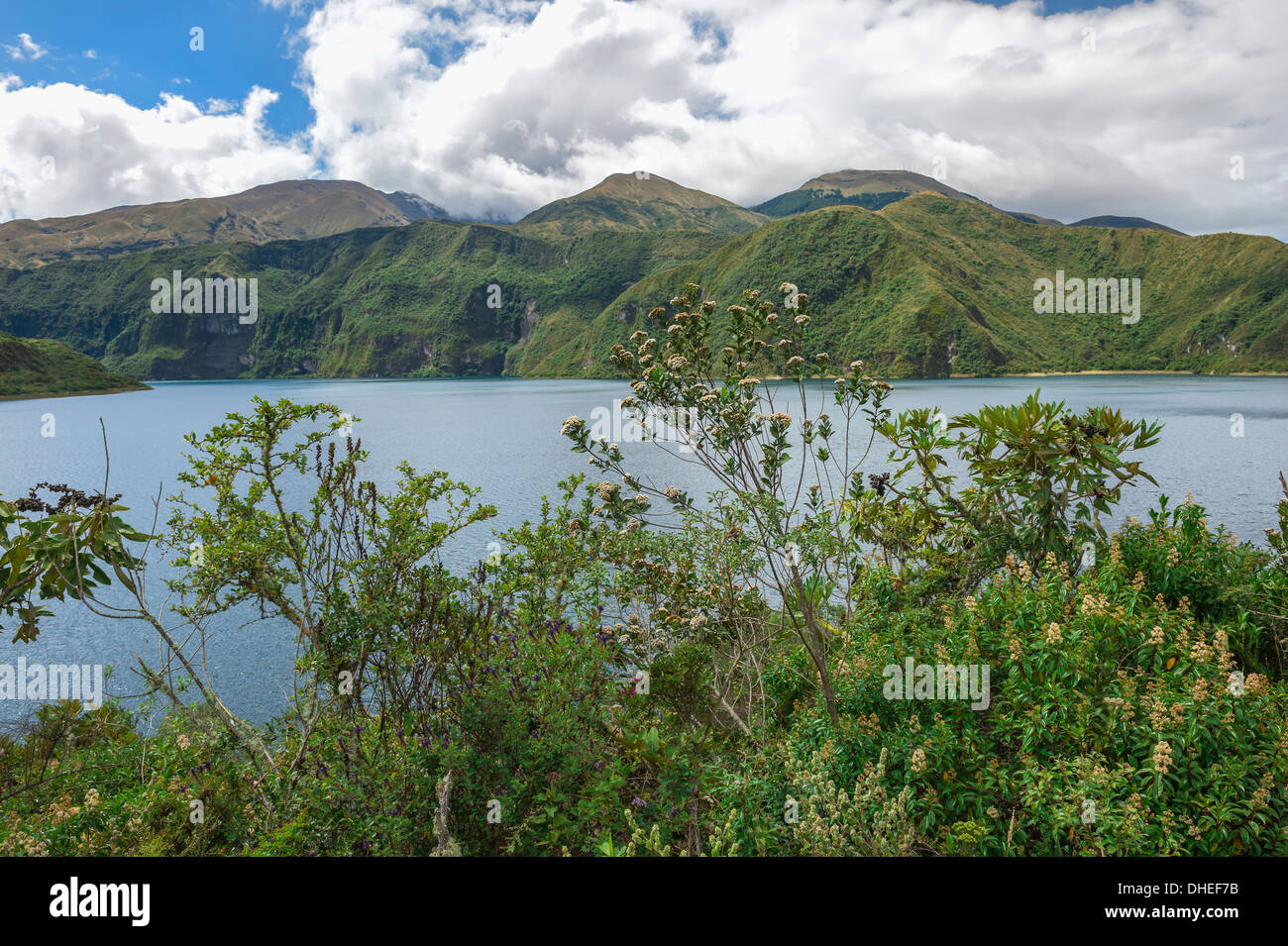 Cuicocha crater lake, Imbabura Province, Ecuador Stock Photo Alamy
